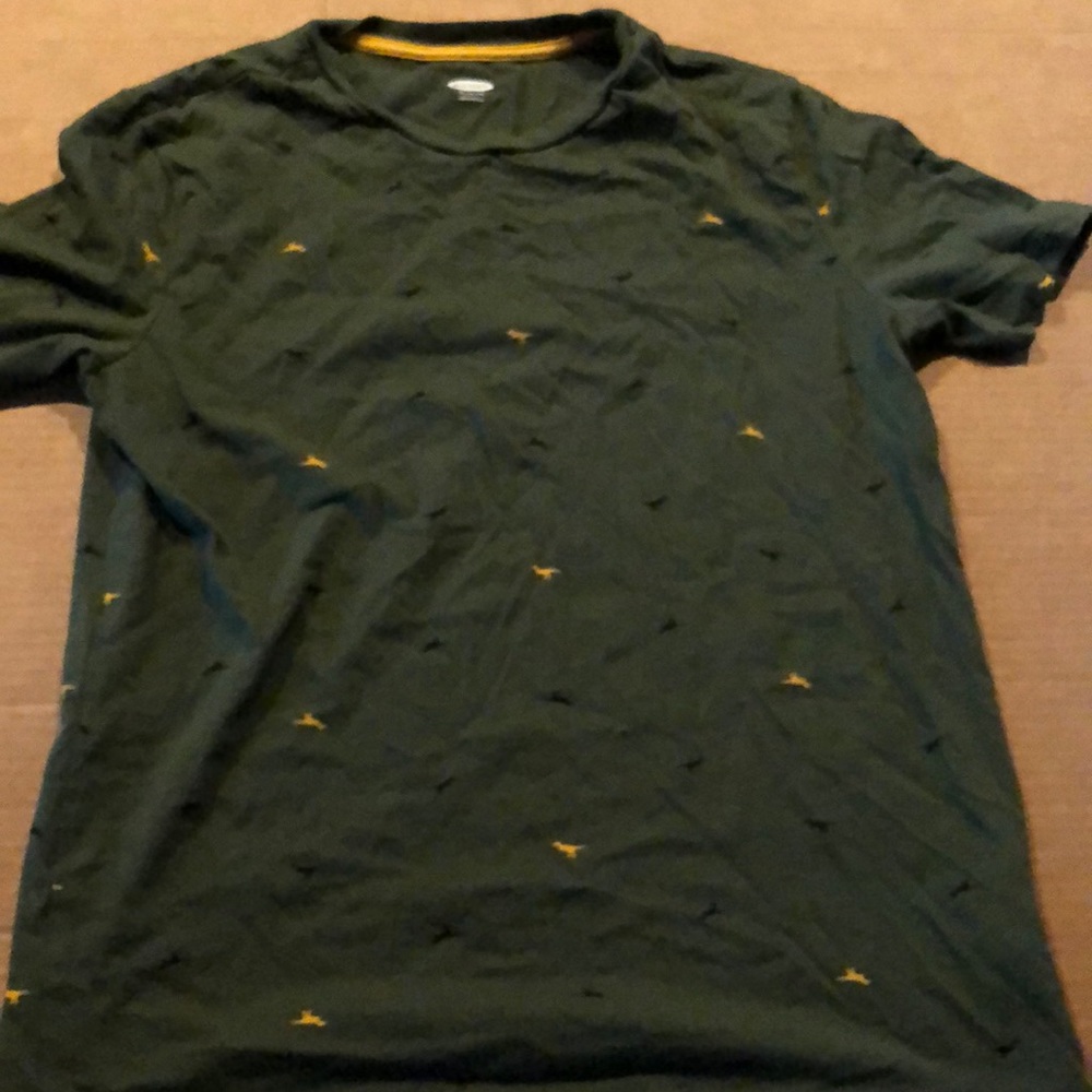 Old navy green dinosaur tee shirt